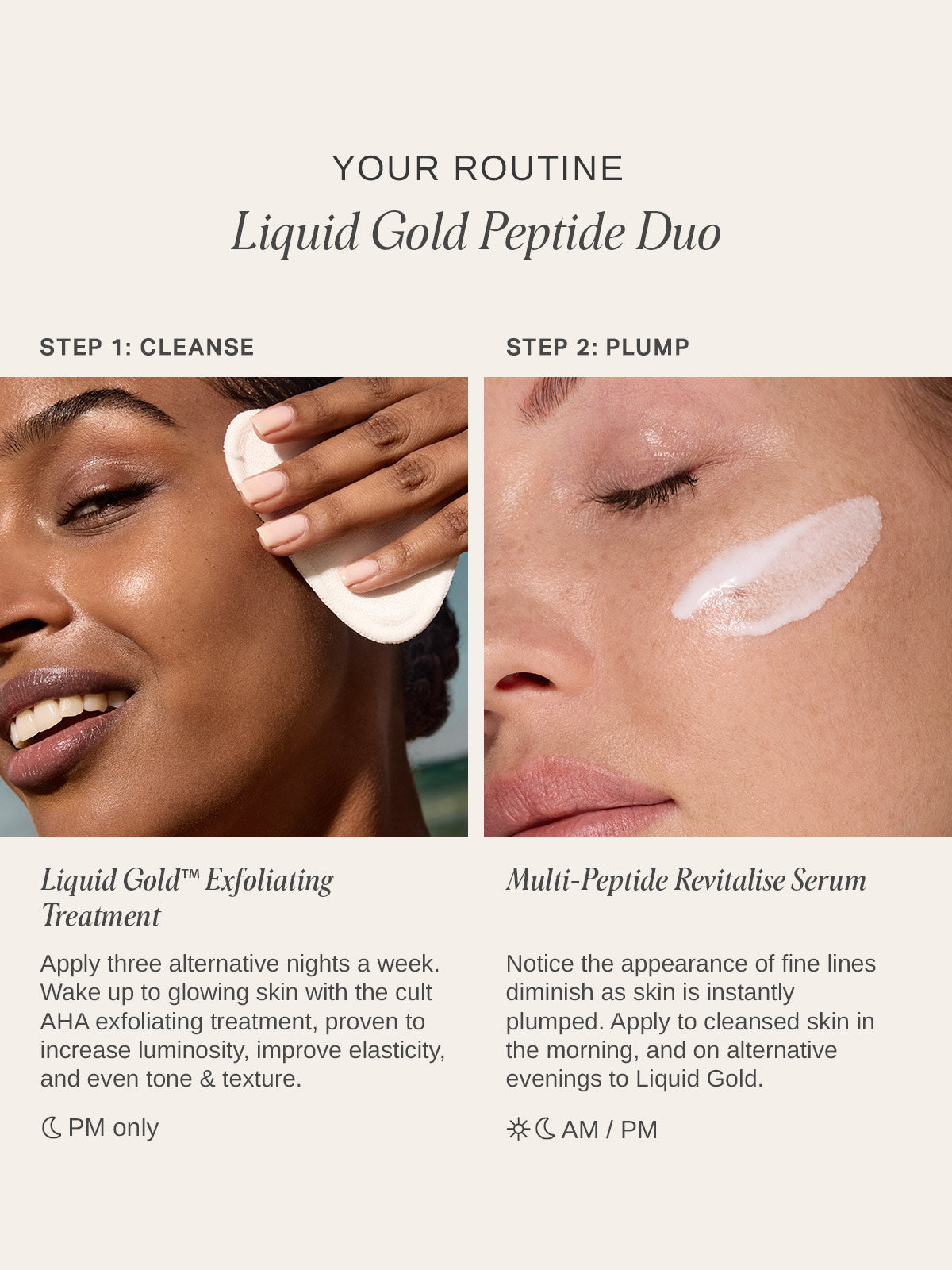 The Liquid Gold Peptide Duo