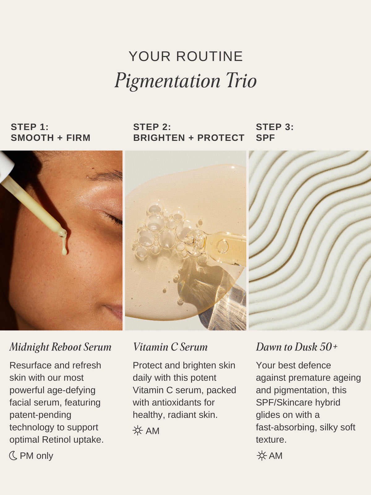 Pigmentation Trio